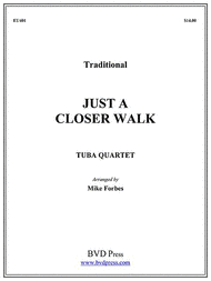 Just a Closer Walk Sheet Music by Traditional