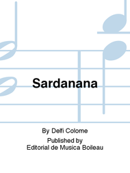 Sardanana Sheet Music by Delfi Colome