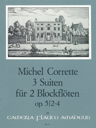 3 Suites op. 5/2-4 Sheet Music by Michel Corrette