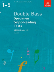 Double Bass Specimen Sight-Reading Tests