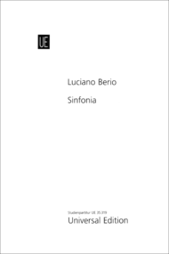 Sinfonia Sheet Music by Luciano Berio