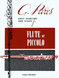 Daily Exercises and Scales for Flute or Piccolo Sheet Music by Gabriel Pares