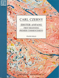 First Beginnings Sheet Music by Carl Czerny