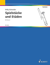 Spielstucke und Etuden Sheet Music by Willy Schneider