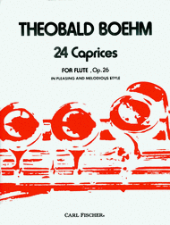 24 Caprices Sheet Music by Theobald Boehm