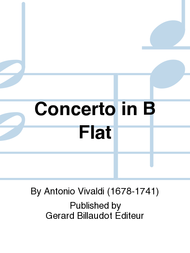 Concerto En Sib Majeur Sheet Music by Antonio Vivaldi