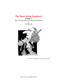 Open-String Symphony 2: easy violin ensemble pieces for mixed skill levels Sheet Music by Yoel Epstein