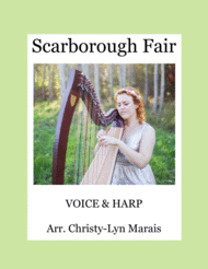 Scarborough Fair (Harp & Voice) C minor Sheet Music by Traditional English