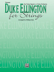 Duke Ellington For Strings Sheet Music by Duke Ellington