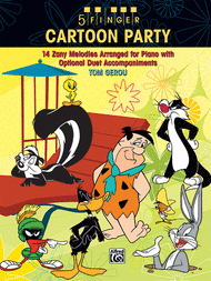 5 Finger Cartoon Party Sheet Music by Tom Gerou