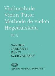 Violinschule - Violin Tutor -Methode de Violon IVb Sheet Music by Endre Szervanszky