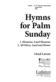 Hymns for Palm Sunday Sheet Music by Lloyd Larson