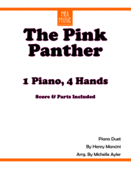 The Pink Panther from THE PINK PANTHER (Piano Duet) Sheet Music by Henry Mancini