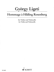 Hommage a Hilding Rosenberg Sheet Music by Gyorgy Ligeti