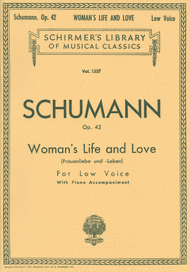 Woman's Life and Love (Frauenliebe und Leben) Sheet Music by R. Schumann