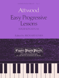 Easy Progressive Lessons Sheet Music by Thomas Attwood