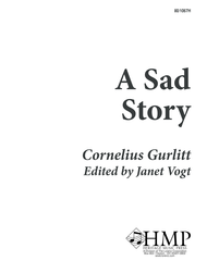 A Sad Story Sheet Music by Cornelius Gurlitt