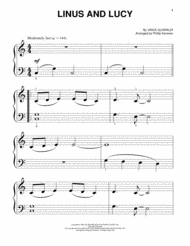 Linus And Lucy Sheet Music by TV Theme Song