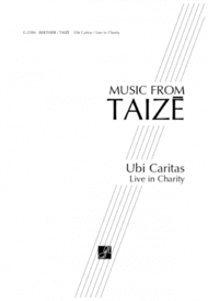 Ubi caritas Sheet Music by Jacques Berthier