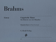 Hungarian Dances 1 - 21 Sheet Music by Johannes Brahms