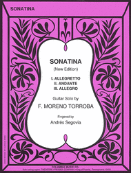 Sonatina Sheet Music by Federico Moreno Torroba