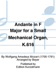 Andante in F Major for a Small Mechanical Organ