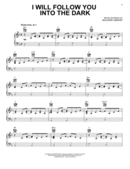 I Will Follow You Into The Dark Sheet Music by Death Cab For Cutie