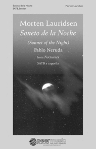 Soneto de la Noche Sheet Music by Morten Lauridsen