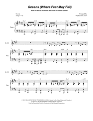 Oceans (Where Feet May Fail) (Duet for Flute and Bb-Clarinet) Sheet Music by Hillsong United