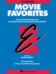 Movie Favorites - Eb Alto Saxophone Sheet Music by Michael Sweeney