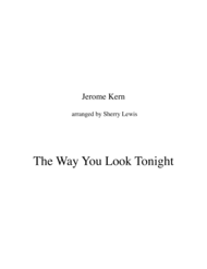 The Way You Look Tonight  STRING DUO (for string duo) Sheet Music by Jerome Kern