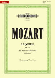 Requiem in d minor K626 Sheet Music by Wolfgang Amadeus Mozart
