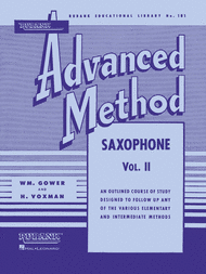 Rubank Advanced Method - Volume 2 (Saxophone) Sheet Music by Himie Voxman