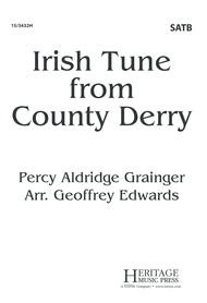 Irish Tune from County Derry Sheet Music by Percy Aldridge Grainger