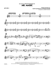 Mister Magic (Mr. Magic) - Alto Sax 1 Sheet Music by William Salter