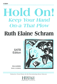Hold On! Sheet Music by Ruth Elaine Schram