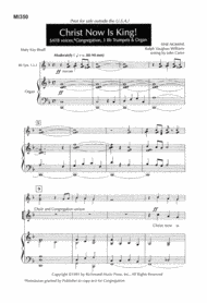 Christ Now is King Sheet Music by Ralph Vaughan Williams