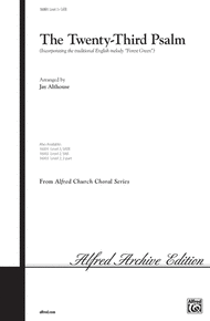 The Twenty-Third Psalm Sheet Music by Jay Althouse