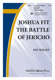 Joshua Fit the Battle of Jericho Sheet Music by Pat Willet