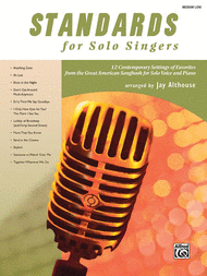 Standards for Solo Singers Sheet Music by Jay Althouse