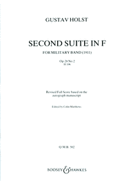 Second Suite in F (Revised) Sheet Music by Gustav Holst