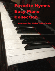 Favorite Hymns Easy Piano Collection Sheet Music by Various public domain
