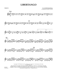 Libertango - Violin 2 Sheet Music by Astor Piazzolla