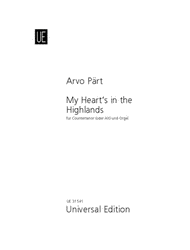 My Heart's in the Highlands Sheet Music by Arvo Part