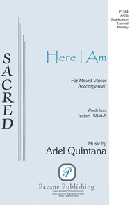 Here I Am Sheet Music by Ariel Quintana
