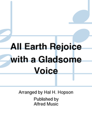 All Earth Rejoice with a Gladsome Voice Sheet Music by Canon by Antonio Vivaldi