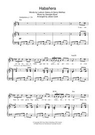 Habanera (from Carmen) Sheet Music by Georges Bizet