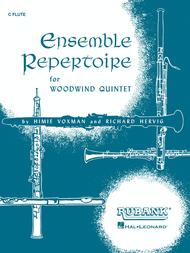Ensemble Repertoire for Woodwind Quintet - Flute Sheet Music by Various