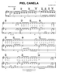 Piel Canela Sheet Music by Bobby Capo