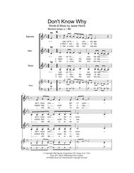 Don't Know Why Sheet Music by Norah Jones